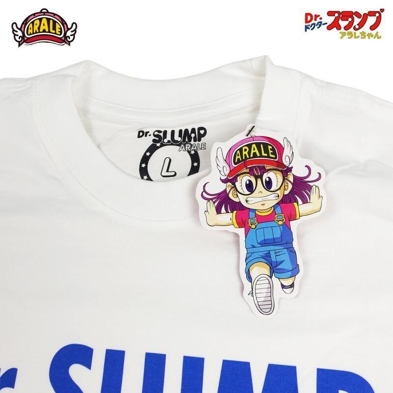 ドクタースランプ アラレちゃん Tシャツ ロゴ eplus1244 WHITE