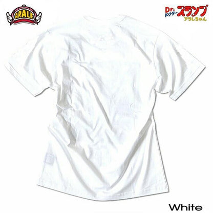 ドクタースランプ アラレちゃん Tシャツ ロゴ eplus1244 WHITE