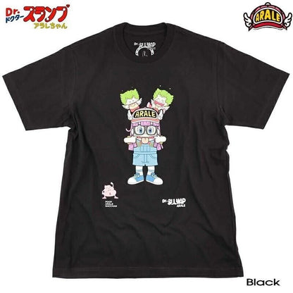 ドクタースランプ アラレちゃん Tシャツ がっちゃん eplus1222 BLACK