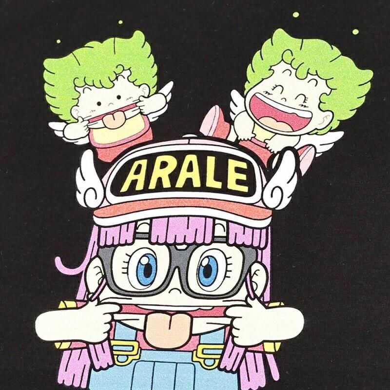 ドクタースランプ アラレちゃん Tシャツ がっちゃん eplus1222 BLACK