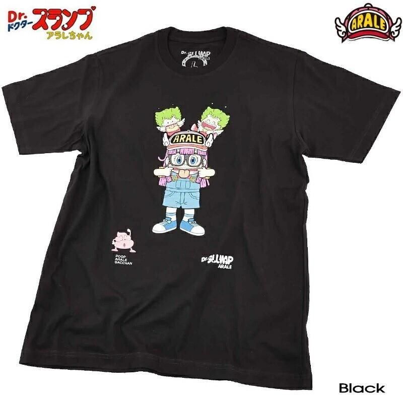 ドクタースランプ アラレちゃん Tシャツ がっちゃん eplus1222 BLACK