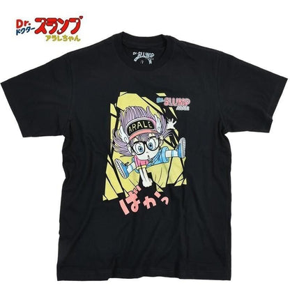 ドクタースランプ アラレちゃん Tシャツ パンチ eplus1119 BLACK