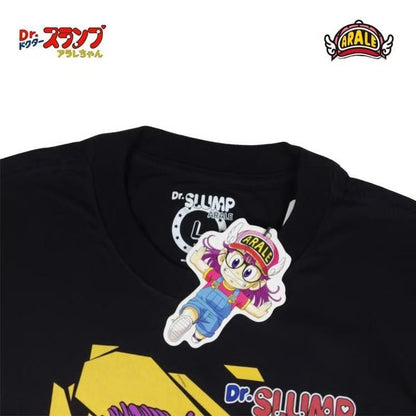 ドクタースランプ アラレちゃん Tシャツ パンチ eplus1119 BLACK