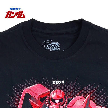 機動戦士ガンダム シャア専用 ザク VIVID Tシャツ BLACK eplus1114