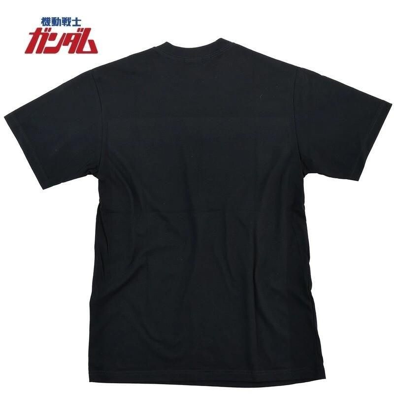 機動戦士ガンダム シャア専用 ザク VIVID Tシャツ BLACK eplus1114