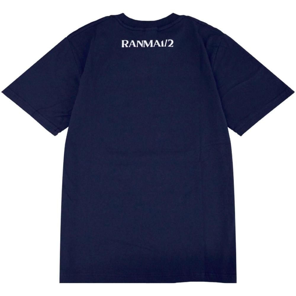 らんま1/2 半袖Tシャツ レディース らんま NAVY