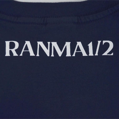 らんま1/2 半袖Tシャツ レディース らんま NAVY