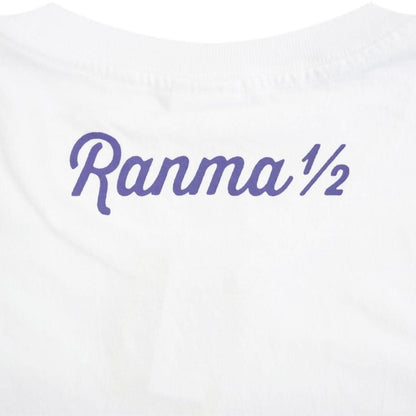 らんま1/2 半袖Tシャツ レディース シャンプー WHITE