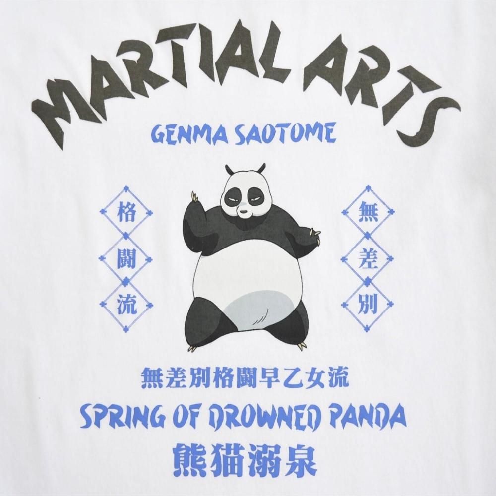 らんま1/2 長袖Tシャツ レディース ロンT 早乙女玄馬 WHITE