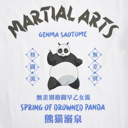 らんま1/2 長袖Tシャツ レディース ロンT 早乙女玄馬 WHITE