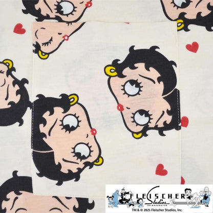BETTY BOOP ベティちゃん レディース 総柄 半袖 ワンピース