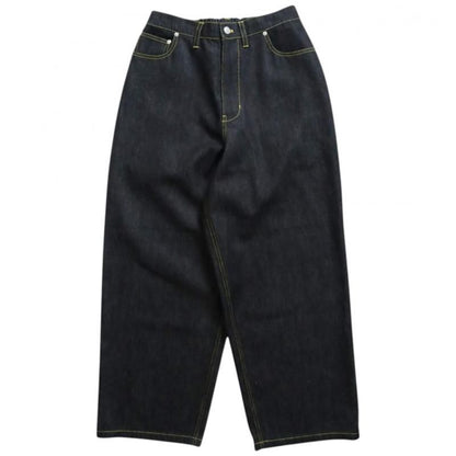 VISION STREET WEAR Rigid Buggy Denim / リジッドデニム バギーパンツ Black