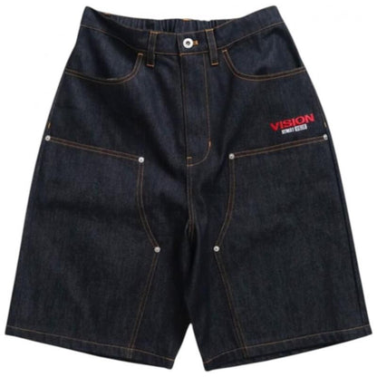 VISION STREET WEAR Rigid Shorts Denim / リジッドデニム ショートパンツ Navy