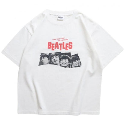 The Beatles ビートルズ ツアープリントTee / 半袖Tシャツ White