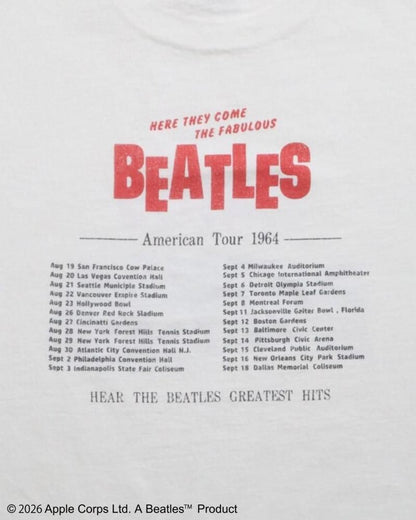 The Beatles ビートルズ ツアープリントTee / 半袖Tシャツ White