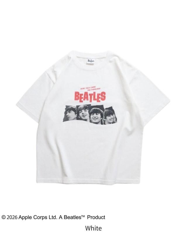 The Beatles ビートルズ ツアープリントTee / 半袖Tシャツ White