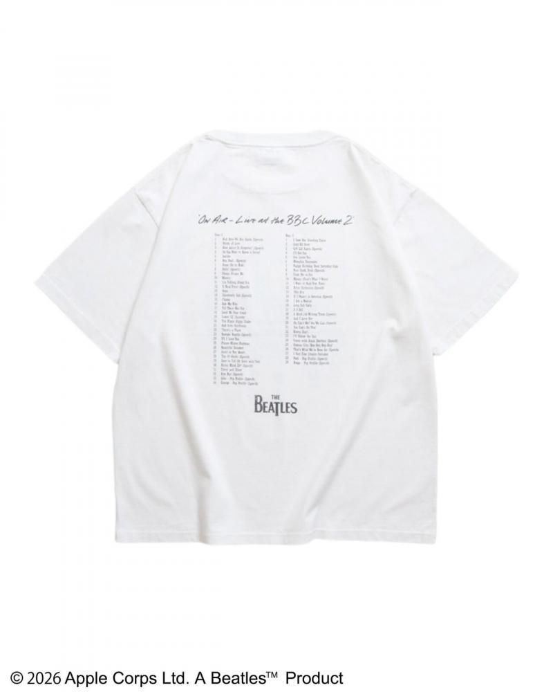 The Beatles ビートルズ レコードプリントTee / 半袖Tシャツ White