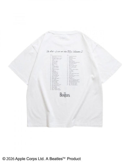 The Beatles ビートルズ レコードプリントTee / 半袖Tシャツ White