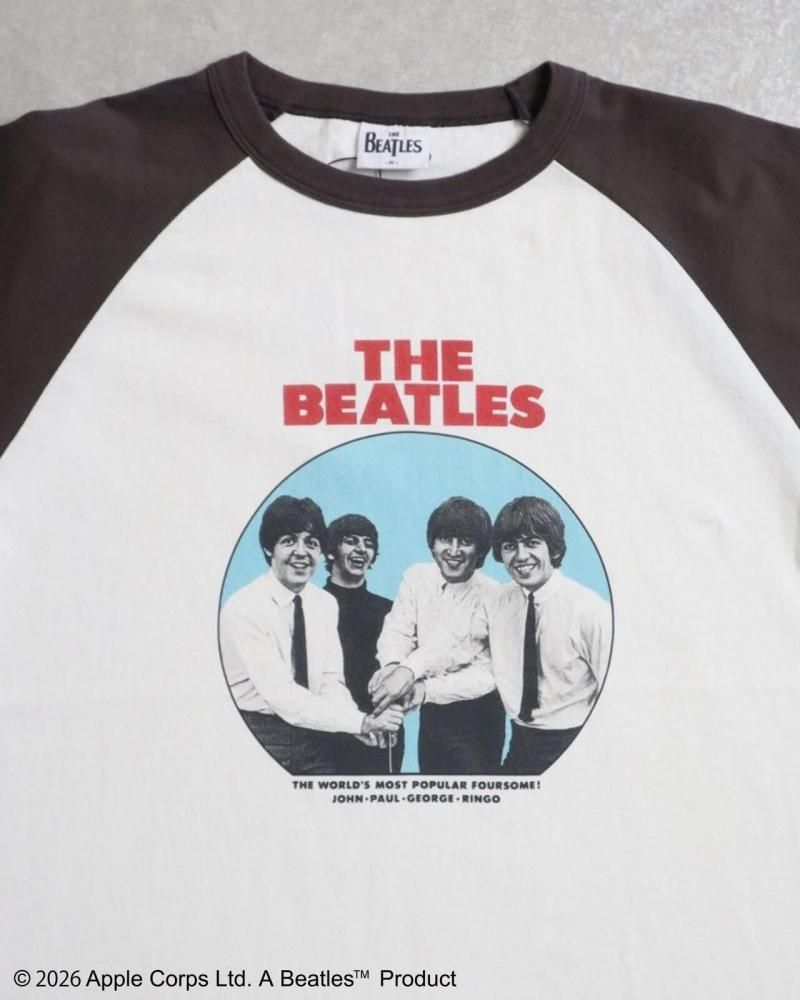 The Beatles ビートルズ レコードラグランTee / 半袖Tシャツ Charcoal