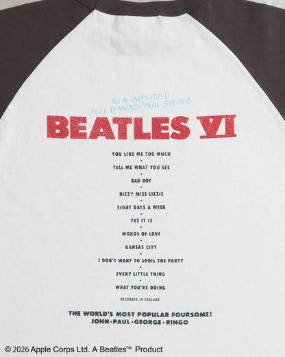 The Beatles ビートルズ レコードラグランTee / 半袖Tシャツ Charcoal