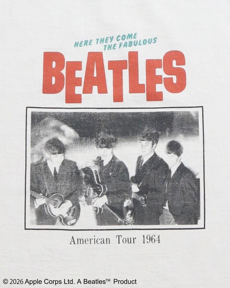 The Beatles ビートルズ ツアーラグランTee / 半袖Tシャツ Navy