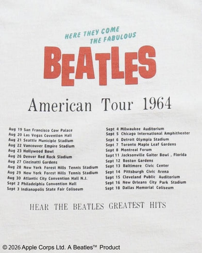 The Beatles ビートルズ ツアーラグランTee / 半袖Tシャツ Navy