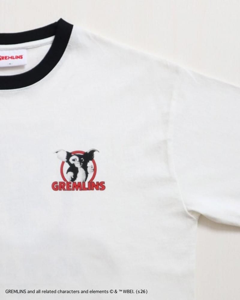GREMLINS グレムリン ギズモ サークルリンガーTee / 半袖Tシャツ White