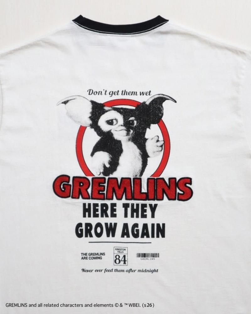 GREMLINS グレムリン ギズモ サークルリンガーTee / 半袖Tシャツ White