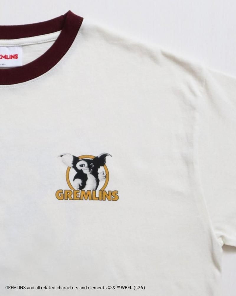 GREMLINS グレムリン ギズモ サークルリンガーTee / 半袖Tシャツ Ivory