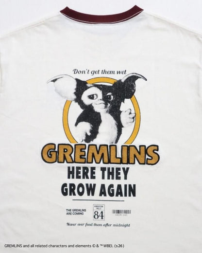 GREMLINS グレムリン ギズモ サークルリンガーTee / 半袖Tシャツ Ivory