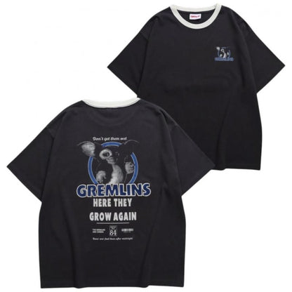 GREMLINS グレムリン ギズモ サークルリンガーTee / 半袖Tシャツ Charcoal