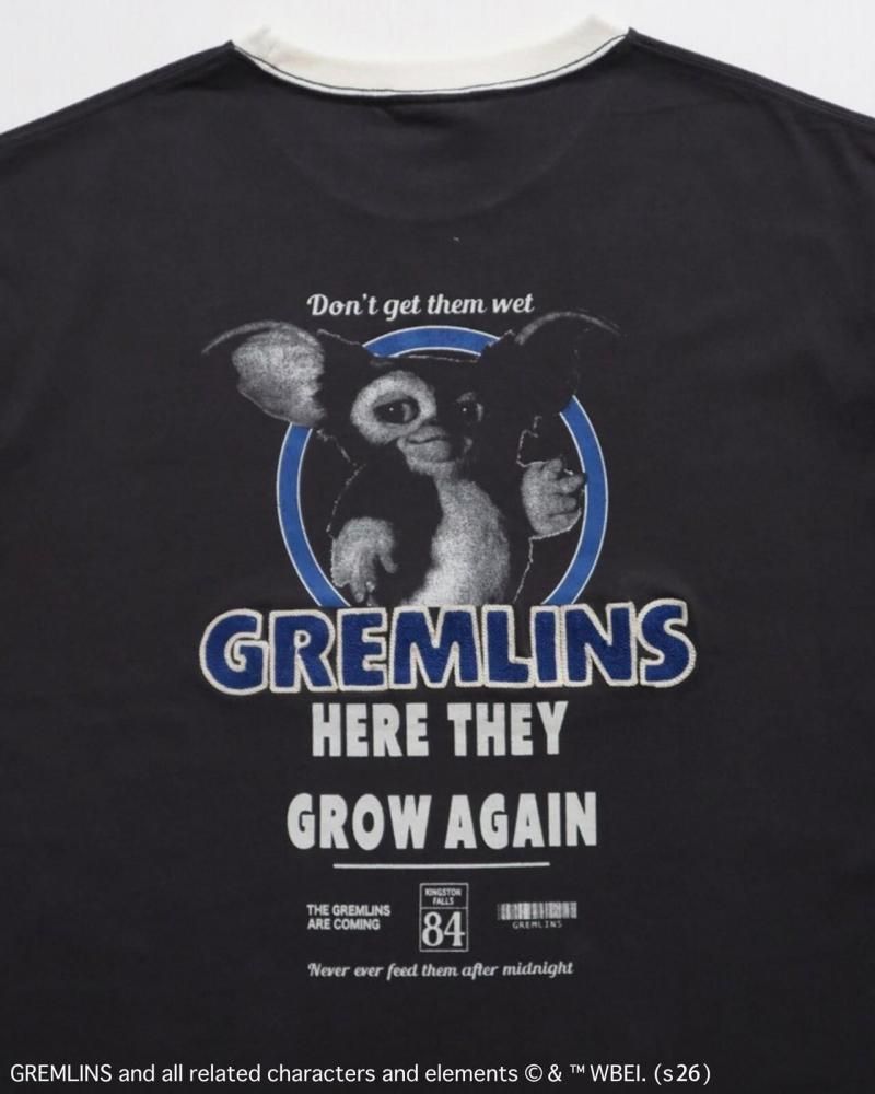 GREMLINS グレムリン ギズモ サークルリンガーTee / 半袖Tシャツ Charcoal