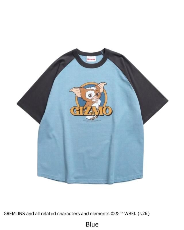 GREMLINS グレムリン ギズモ レトロポスターTee / 半袖Tシャツ Blue