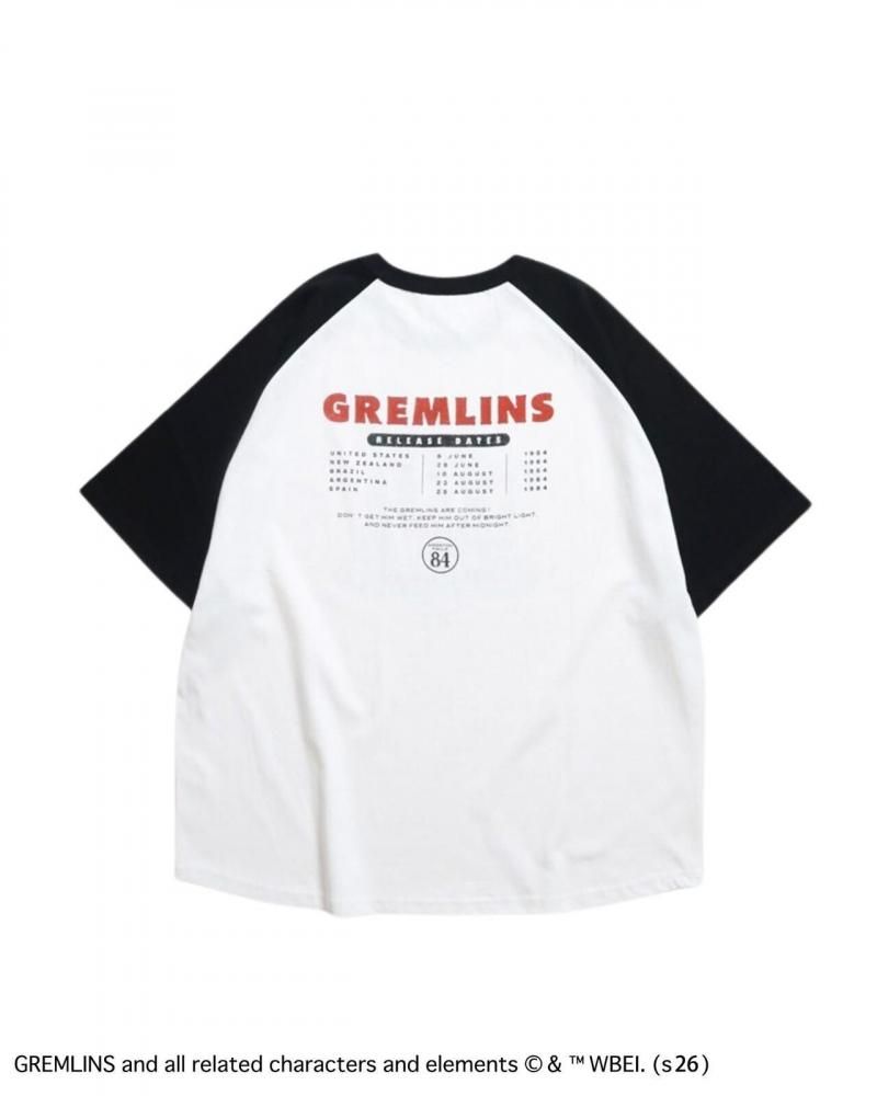 GREMLINS グレムリン ギズモ レトロポスターTee / 半袖Tシャツ Black