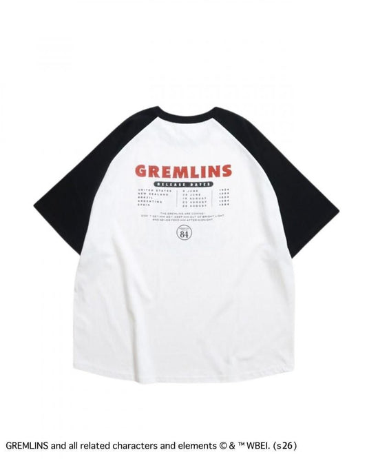 GREMLINS グレムリン ギズモ レトロポスターTee / 半袖Tシャツ Black