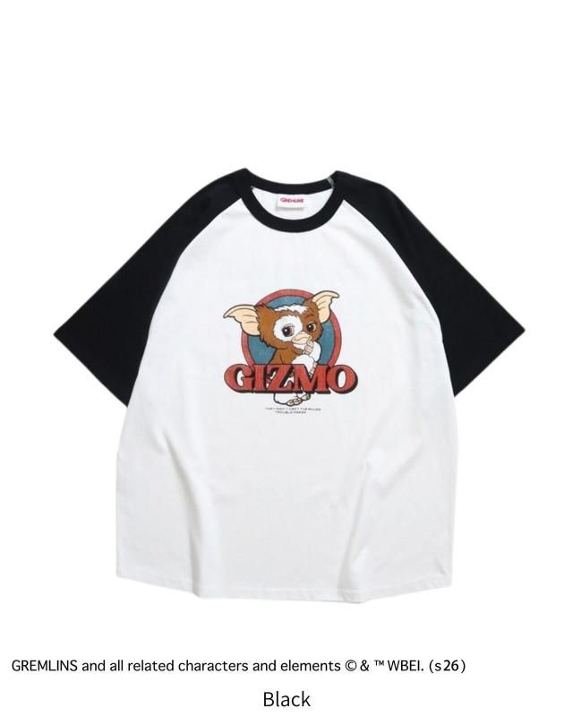 GREMLINS グレムリン ギズモ レトロポスターTee / 半袖Tシャツ Black
