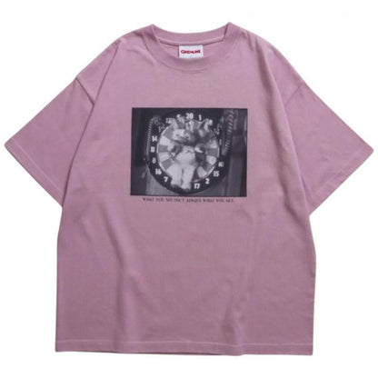GREMLINS グレムリン ギズモ ダーツフォトTee / 半袖Tシャツ Pink