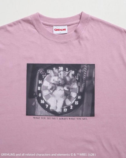 GREMLINS グレムリン ギズモ ダーツフォトTee / 半袖Tシャツ Pink