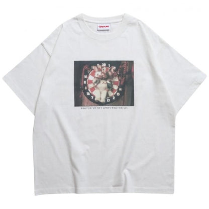 GREMLINS グレムリン ギズモ ダーツフォトTee / 半袖Tシャツ White
