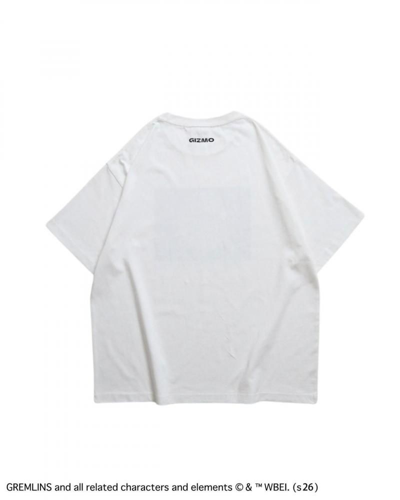 GREMLINS グレムリン ギズモ ダーツフォトTee / 半袖Tシャツ White