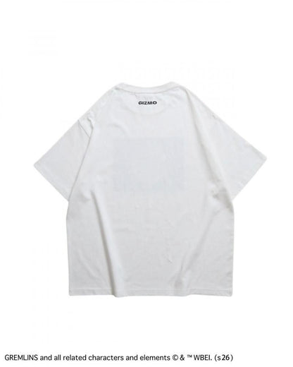 GREMLINS グレムリン ギズモ ダーツフォトTee / 半袖Tシャツ White