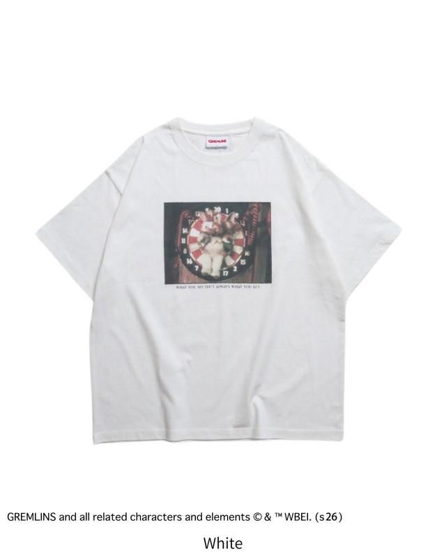 GREMLINS グレムリン ギズモ ダーツフォトTee / 半袖Tシャツ White