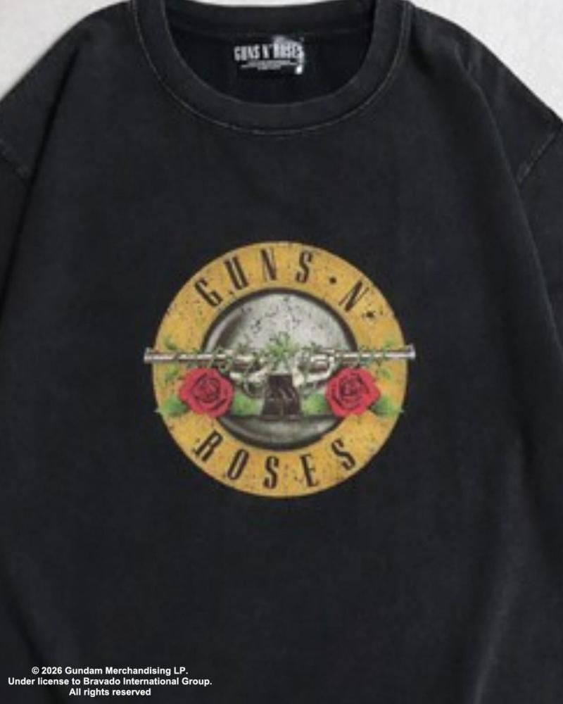 GUNS N’ ROSES ガンズ バンドロゴTee / 半袖Tシャツ Black