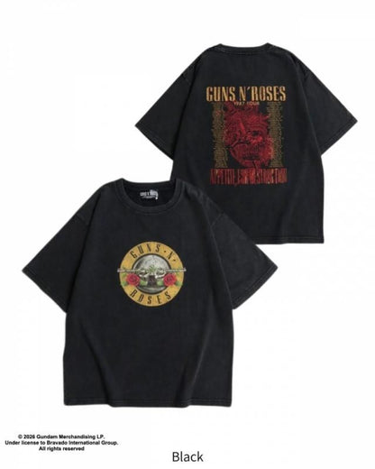 GUNS N’ ROSES ガンズ バンドロゴTee / 半袖Tシャツ Black