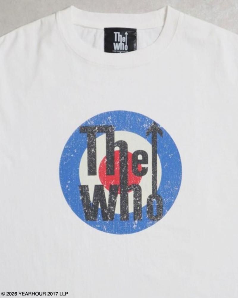 THE WHO バンドロゴTee / 半袖Tシャツ White