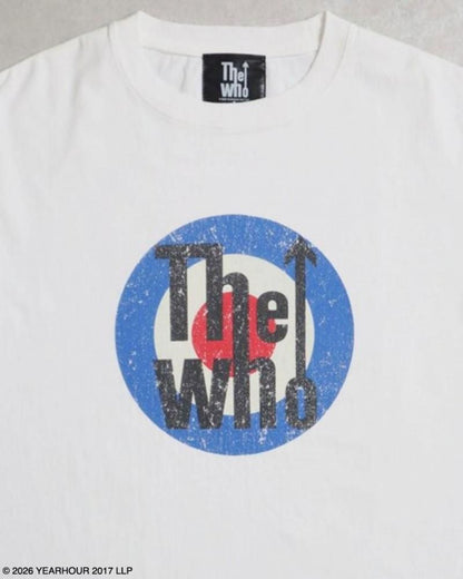 THE WHO バンドロゴTee / 半袖Tシャツ White