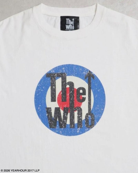 THE WHO バンドロゴTee / 半袖Tシャツ White
