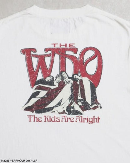 THE WHO バンドロゴTee / 半袖Tシャツ White
