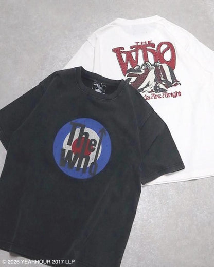 THE WHO バンドロゴTee / 半袖Tシャツ White