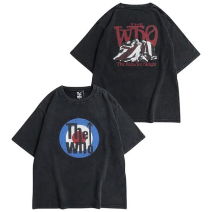 THE WHO バンドロゴTee / 半袖Tシャツ Black